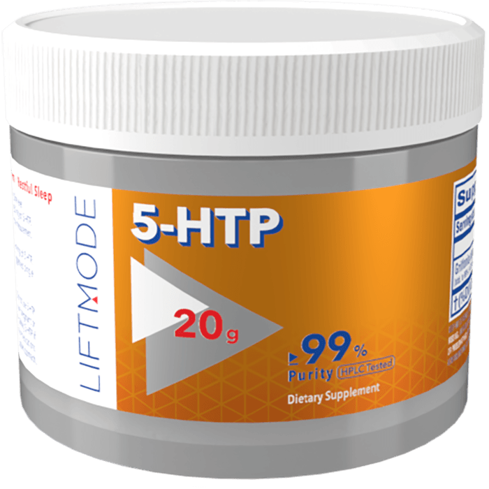 5-htp 20 gram container.