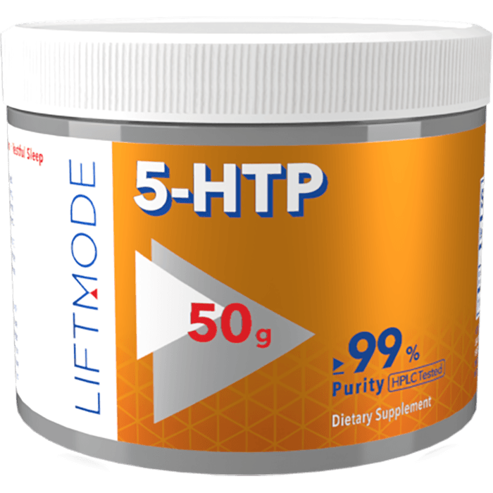 5-htp 50 gram container.