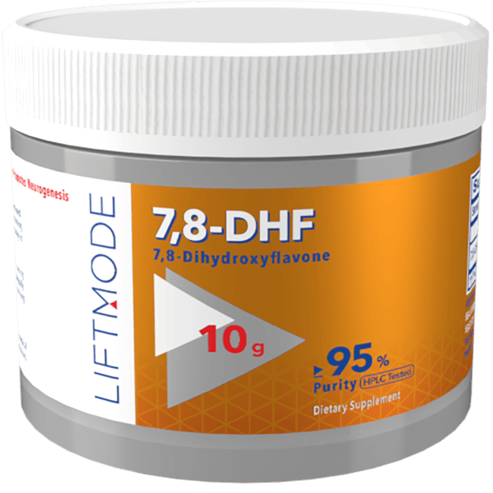 7,8-Dihydroxyflavone powder 10 gram container.