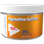 Agmatine Sulfate Powder 100 gram container.