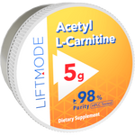 Acetyl-L-Carnitine 5 gram container.