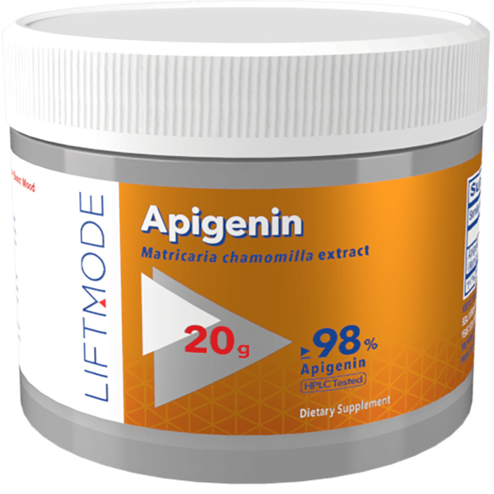 Apigenin Powder 20 gram container.