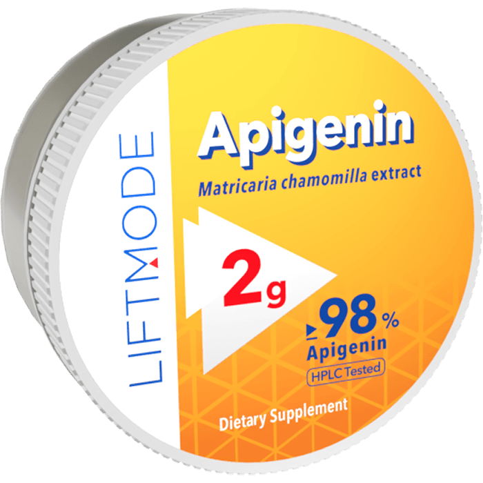 Apigenin Powder 2 gram container.