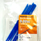 Disposable Antistatic Blue Polypropylene Micro Sample Transfer Scoops, 2-12 mg Capacity