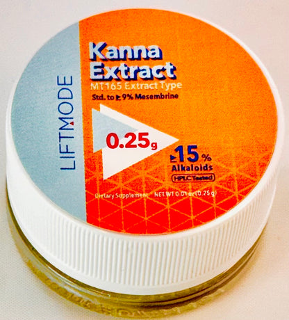 Kanna "3x" MT165 - 15+% Alkaloid Powdered Resin Extract