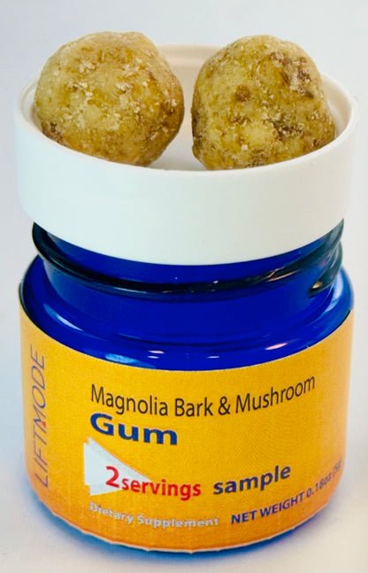 Magnolia Bark & Mushroom Gum (Calming Chai, 120mg Strength)