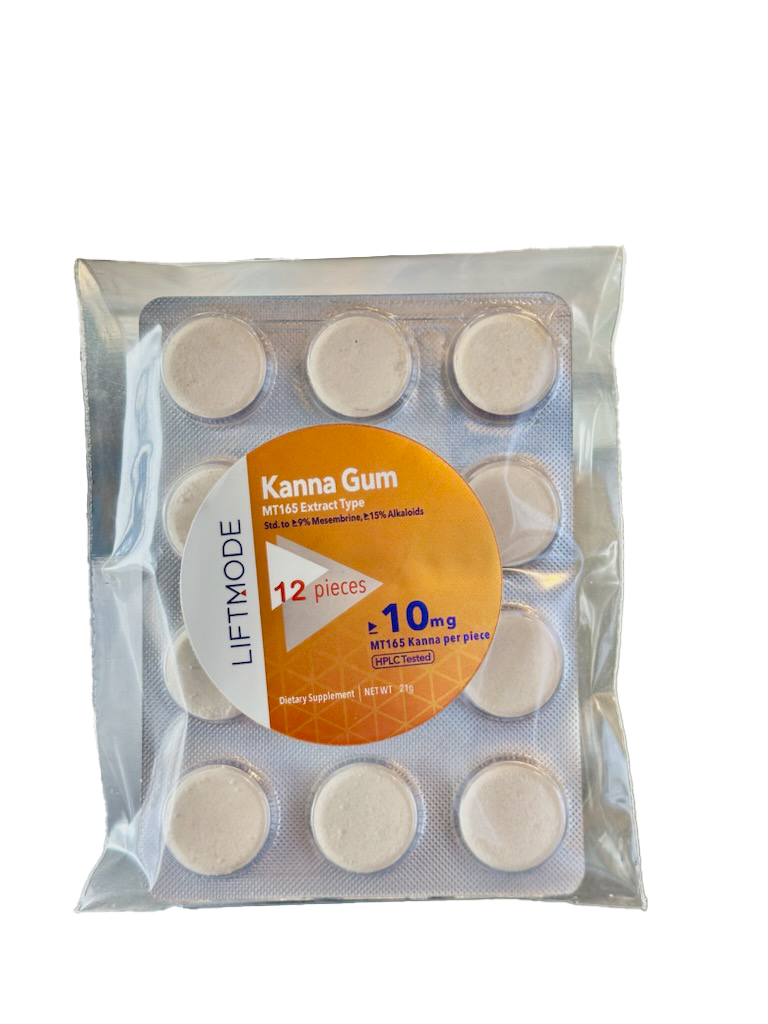 Kanna Gum (Energizing Cinnamon, 50mg Strength)