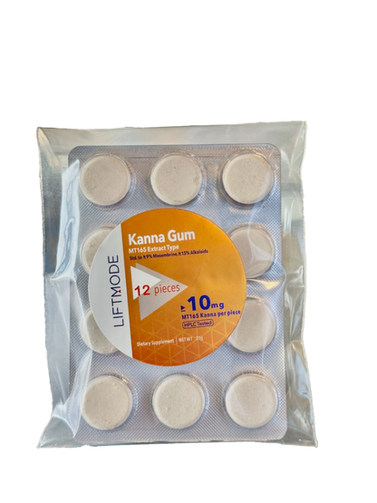 Kanna Gum (Energizing Cinnamon, 50mg Strength)