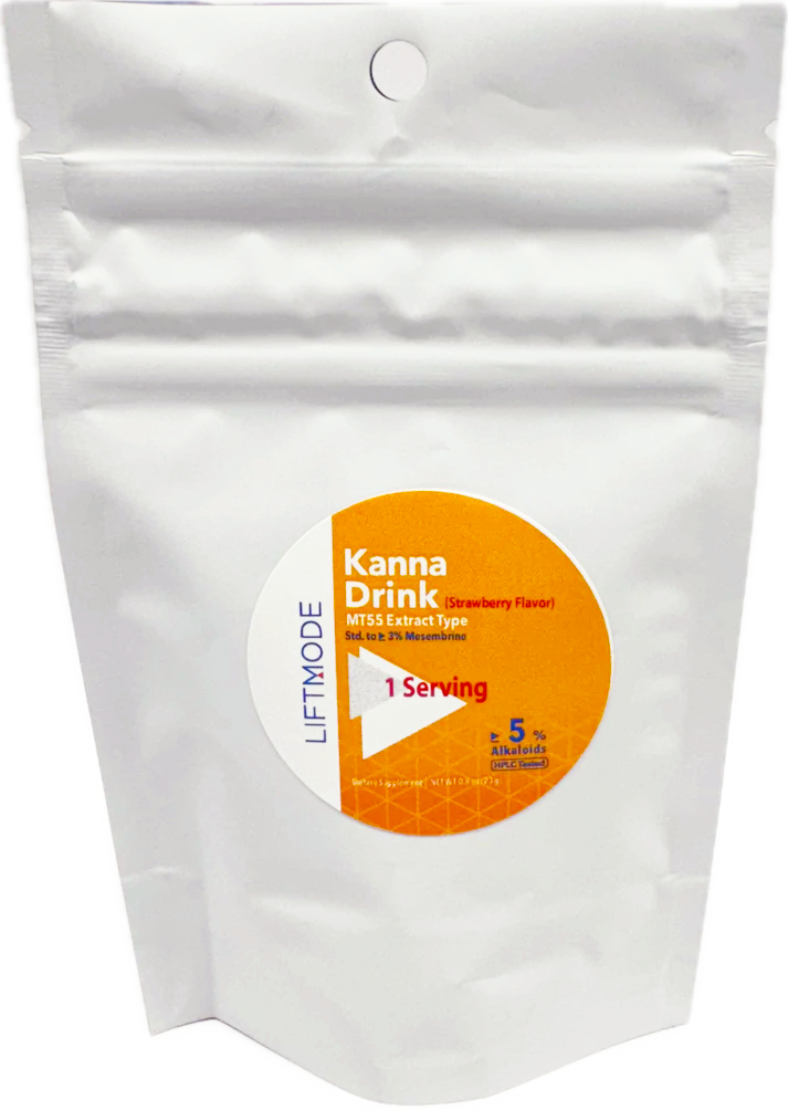 Kanna Drink Mix - Strawberry Flavor (Single Serving)