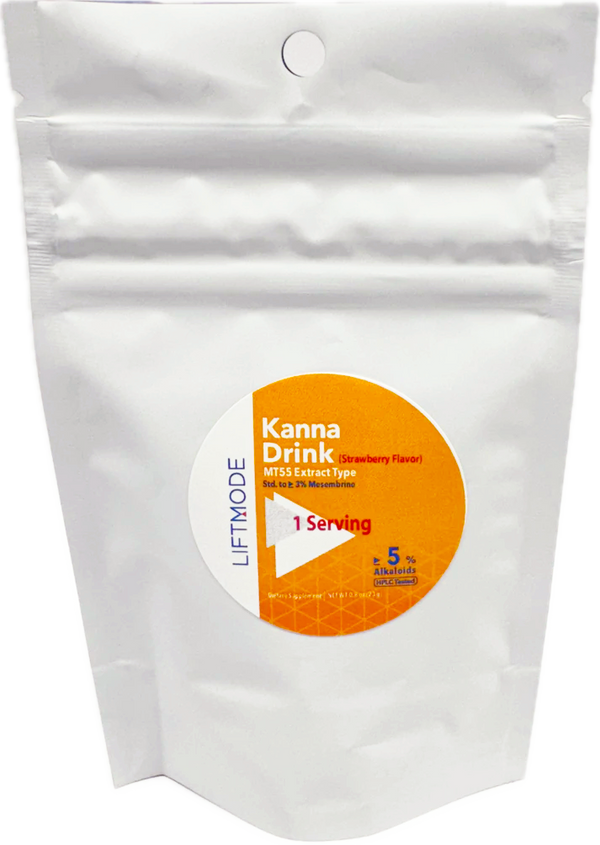 Kanna Drink Mix - Strawberry Flavor (Single Serving)