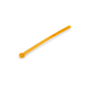 Disposable Two Ended Mini Micro Orange Polypropylene Sample Transfer Scoops