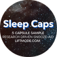 Sleep Caps - Natural Sleep Aid - Sample