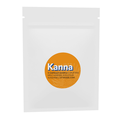 Kanna Extract 50mg Capsules - Sample